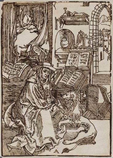 St. Jerome in His Study