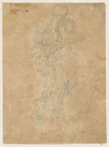 Hercules Fighting the Stymphalian Birds
