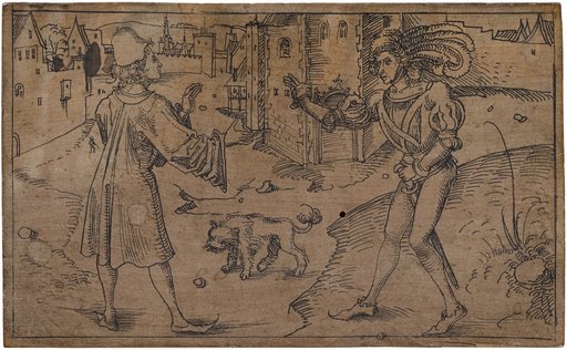 Davus and Pamphilus in Conversation by the City Wall (Andria III.5)