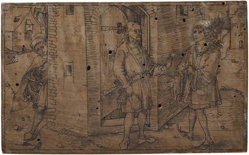 Parmeno Eavesdrops on Gnatho and Thraso (Eun. III.1)