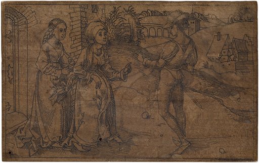 Pythias and Dorias Meet Chremes (Eun. III.3)