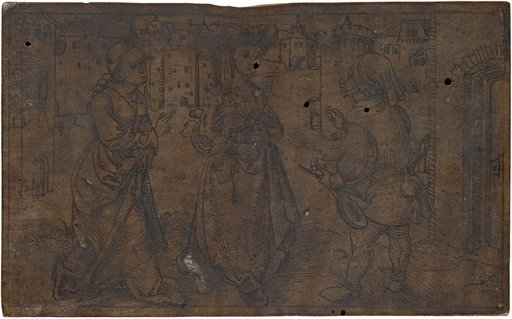 Pythias and Thais Meet Chaerea (Eun. V.2)
