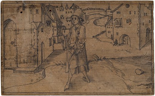 Davus in a square (Andria, I.3)