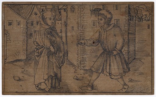 Sostrata in conversation with Hegio