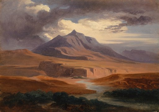 Mountains in the Roman Campagna