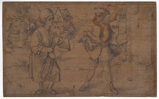 Davus and Geta in conversation