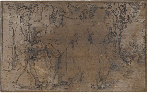 Geta and Dorio Negotiate with Antipho and Phaedria