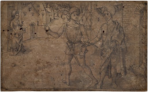 Pamphilus and Parmeno Meet Baccis