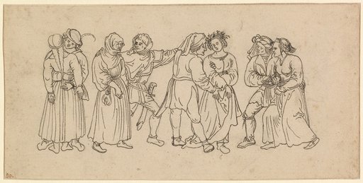 Four Dancing Peasant Couples