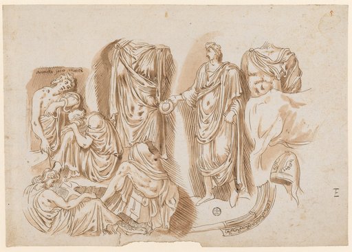 Relief Fragment of an Orestes Sarcophagus