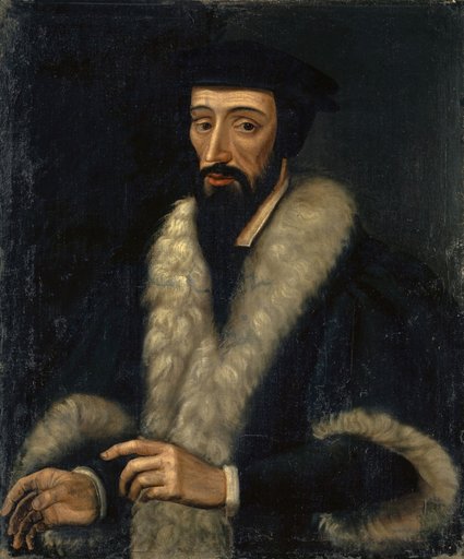Portrait of Johannes Calvin