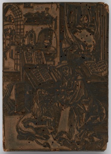 Saint Jerome in His Study