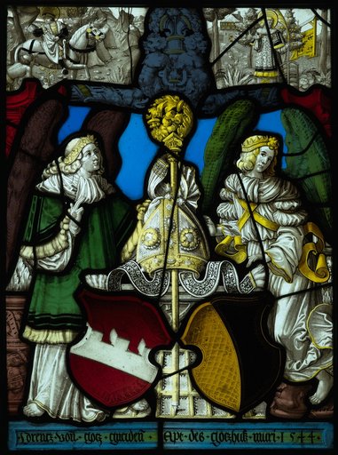 Cantonal Disc of Laurenz von Heidegg, Abbot of Muri