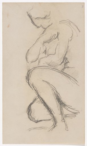 After the Ancient "Crouching Venus"