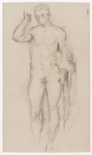Study after the Ancient Statue of "Marcellus" (formerly "Germanicus")