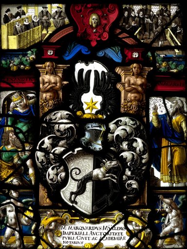 Coat-of-Arms Disc of the University Notary Marquard Müller