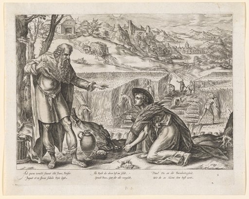 Ruth and Boaz in the Field