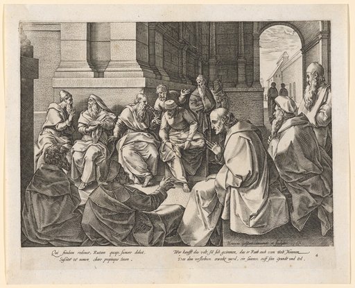Boaz with the Ten Elders