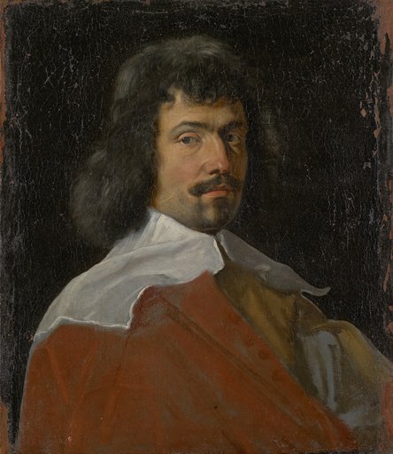 Portrait of a Man in a Red Mantle