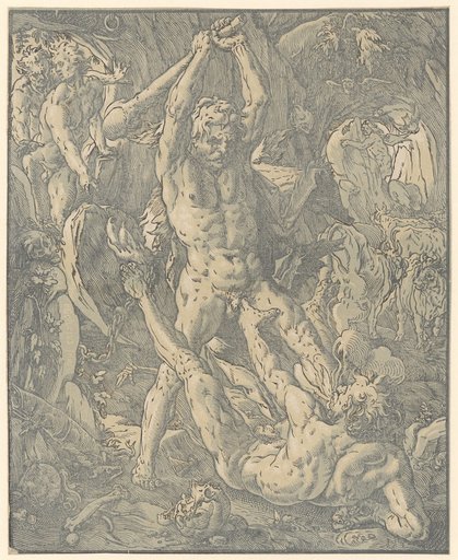 Hercules Slays Cacus
