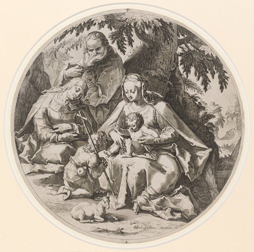 The Holy Family in the Landscape with St. Elizabeth and the Child John