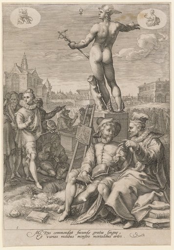Mercury as Protector of Trade and the Arts