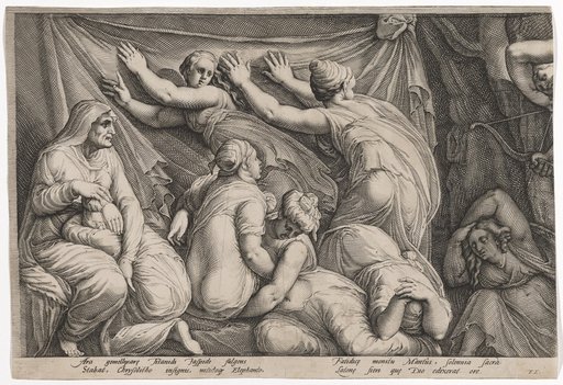 The Punishment of Niobe (first plate)