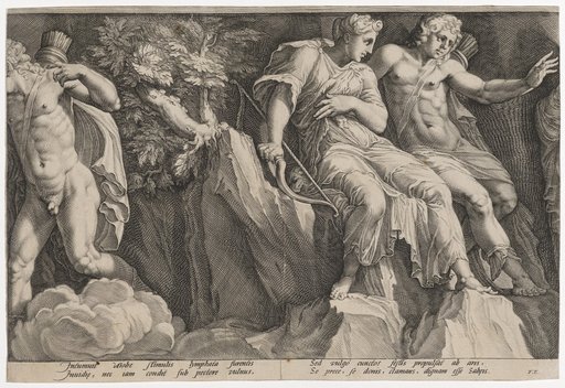 The Punishment of Niobe (third plate)