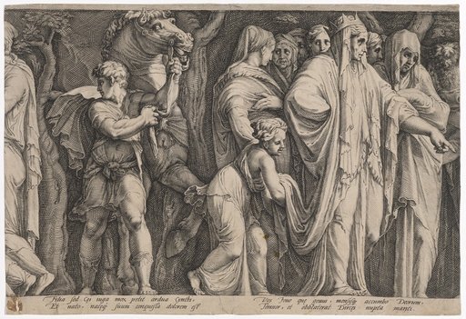 The Punishment of Niobe (sixth plate)