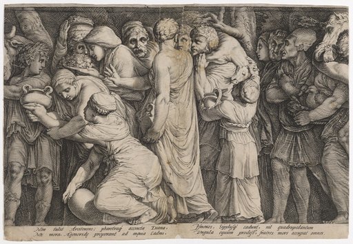 The Punishment of Niobe (seventh plate)