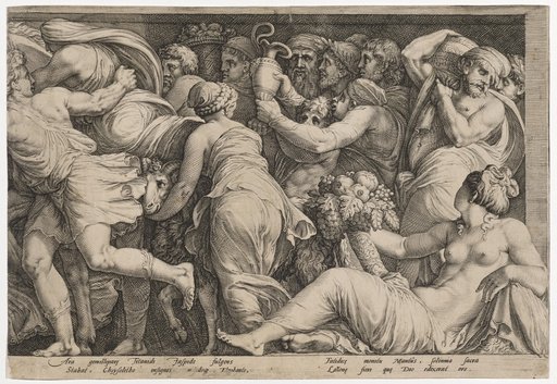 The Punishment of Niobe (eighth plate)