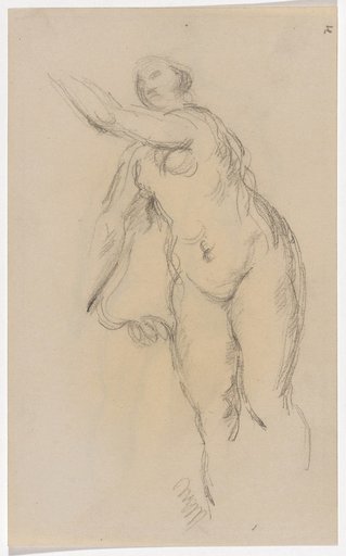 After Titian and Rubens: Eve Breaking the Apple