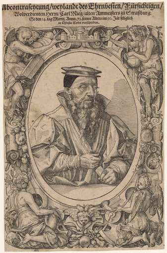 Portrait of Karl Mieg
