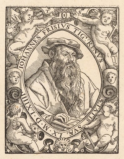 Portrait of Johannes Frisius (Fries)