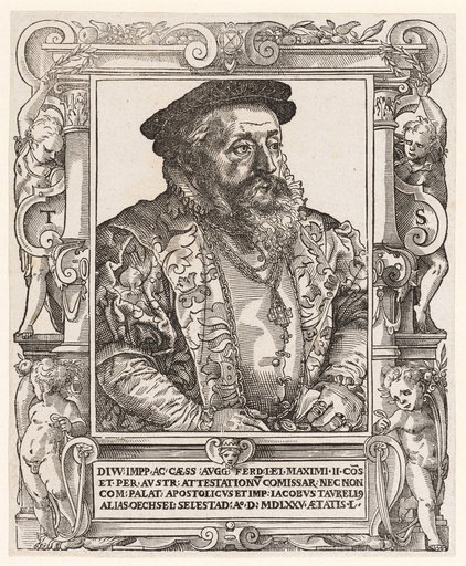 Portrait of Jakob Taurellus alias Oechsel