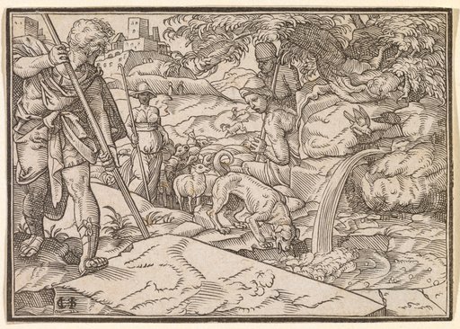 Jacob Waters the Sheep of Rachel (Gen. 29)