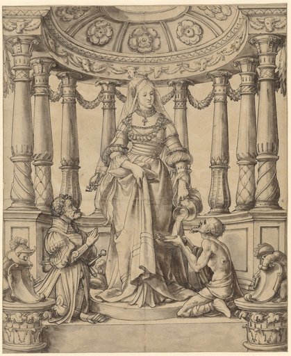 Window Design with St. Elizabeth of Thuringia