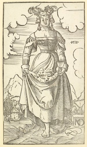 Wise Virgin (barefoot, from the front)