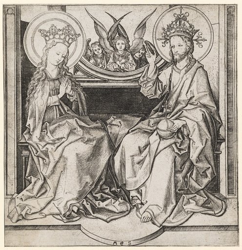 Christ Blessing Mary