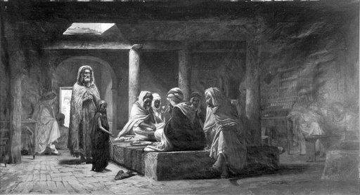 Café arabe à Biskra