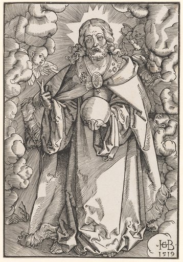Christ in the Halo of Angels