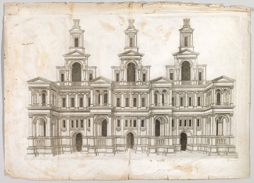 Corps de logis with four avant-corps