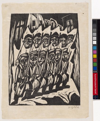 Twelve Men March Through the Night