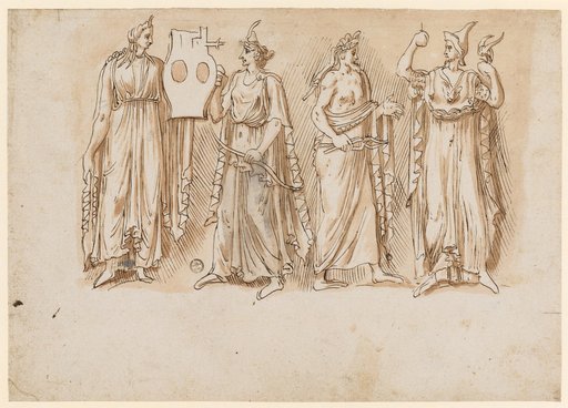 Part of the so-called Borghese Twelve Gods Relief (now Louvre, Paris)