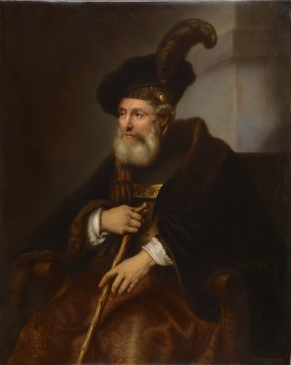 Copy after Rembrandt: Portrait of an Old Man