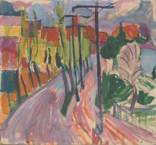 Street with Trees (At Freidorf)