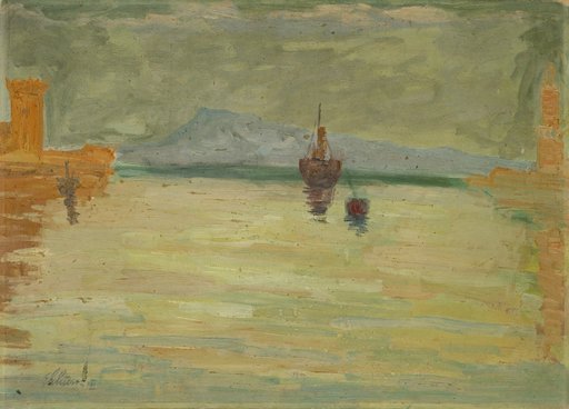 Entrance to the Harbor of Palma de Mallorca