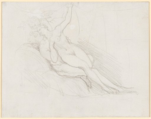 Lovers Resting on a Couch