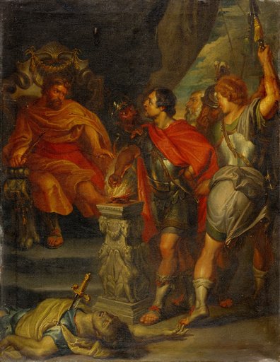 Mucius Scaevola before Porsenna