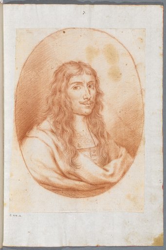 Male Bust Portrait in Three-Quarter Profile Facing Right